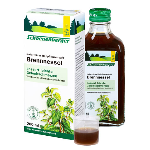 BRENNNESSELSAFT Schoenenberger