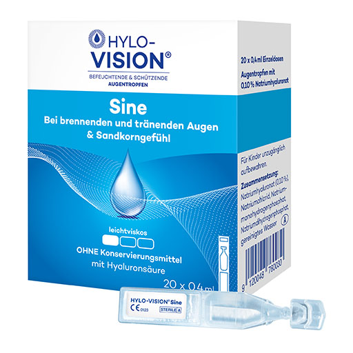 HYLO-VISION sine Einzeldosispipetten