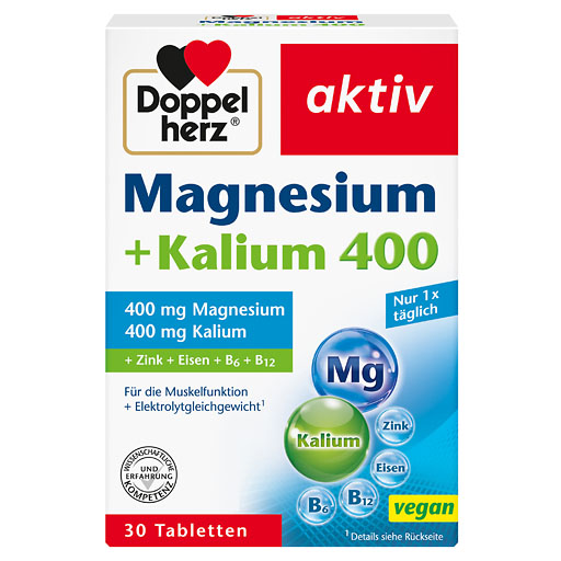 DOPPELHERZ Magnesium+Kalium Tabletten
