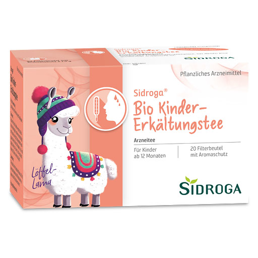 SIDROGA Bio Kinder-Erk&auml;ltungstee Filterbeutel