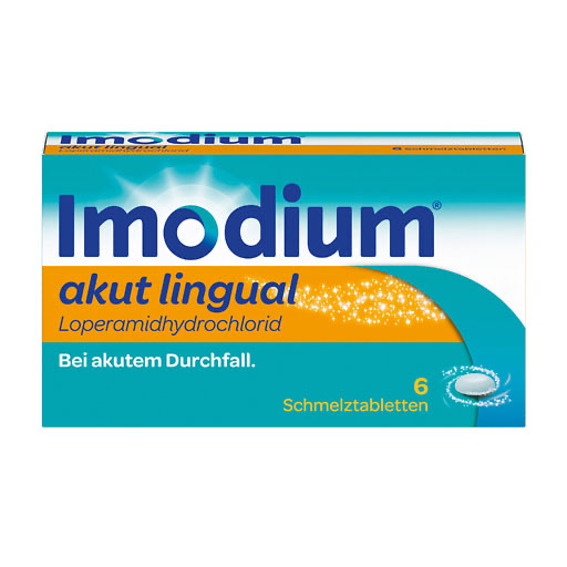 Imodium&reg; akut lingual - bei akutem Durchfall
