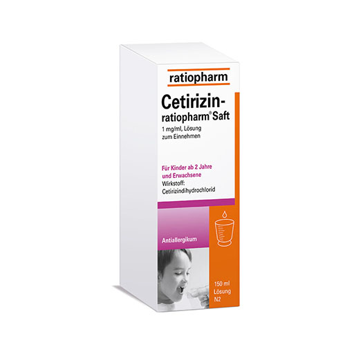 CETIRIZIN-ratiopharm Saft