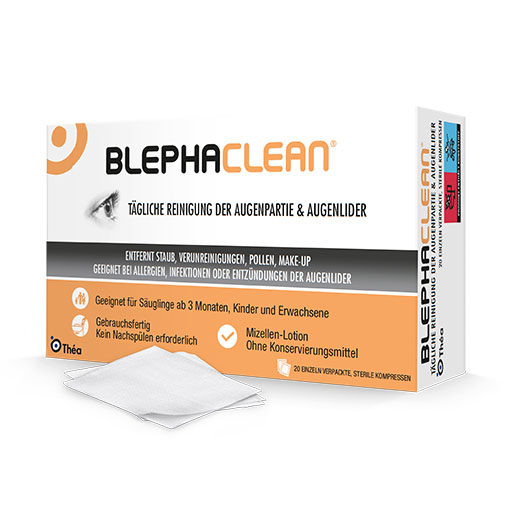 BLEPHACLEAN Kompressen sterile