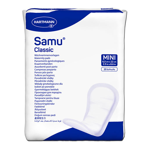 SAMU W&ouml;chnerinnen Vorlagen Classic mini 6,5x22 cm