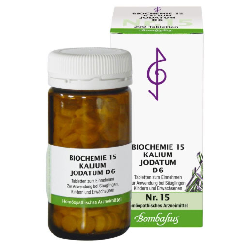 BIOCHEMIE 15 Kalium jodatum D 6 Tabletten