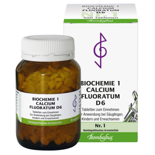 BIOCHEMIE 1 Calcium fluoratum D 6 Tabletten