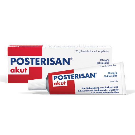 POSTERISAN akut 50 mg/g Rektalsalbe