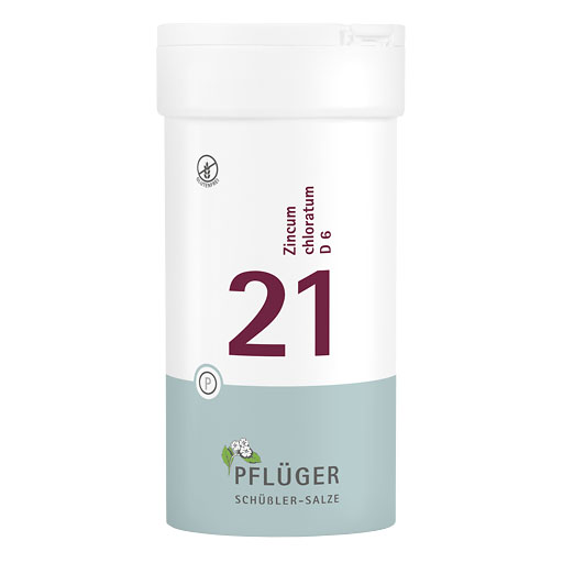 BIOCHEMIE Pfl&uuml;ger 21 Zincum chloratum D 6 Tabl.