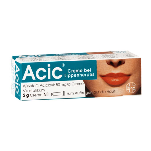 ACIC Creme bei Lippenherpes