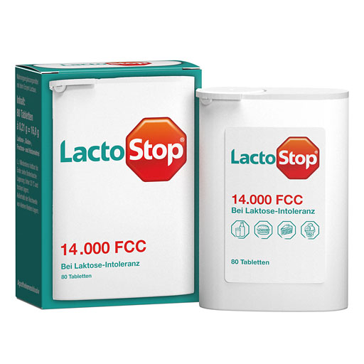 LACTOSTOP 14.000 FCC Tabletten Spender
