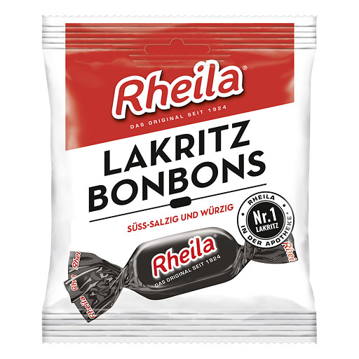 RHEILA Lakritz Bonbons mit Zucker