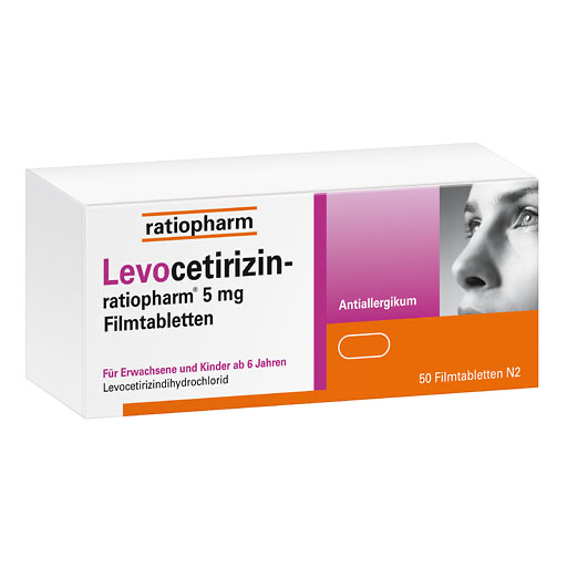 LEVOCETIRIZIN-ratiopharm 5 mg Filmtabletten