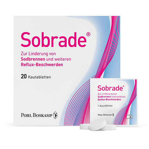 SOBRADE Kautabletten bei Sodbrennen
