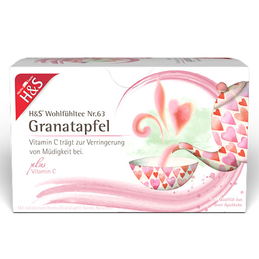 H&S Granatapfel mit Vitamin C Filterbeutel