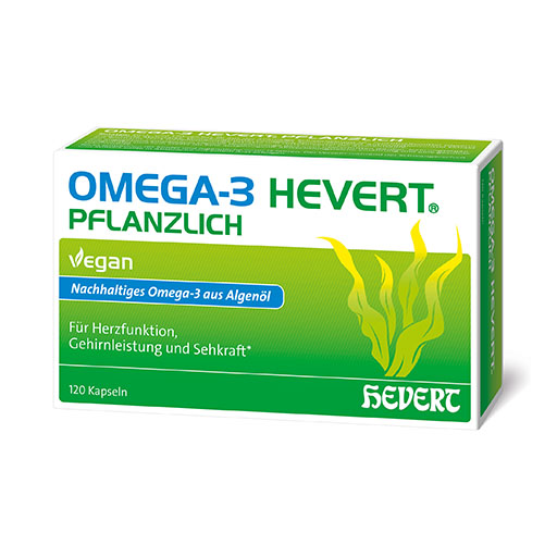 OMEGA-3 HEVERT pflanzlich Weichkapseln
